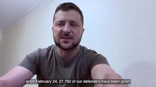 Zelenskiy: We will definitely win!Eternal glory to all our heroes!