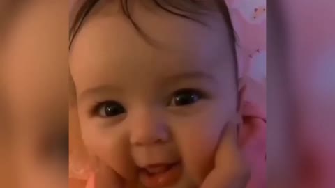 Cute baby with beautiful smile