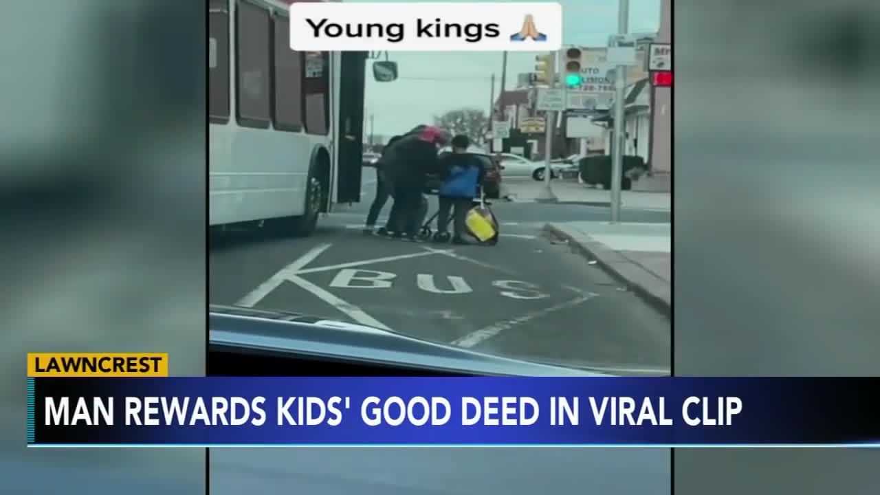 HEARTWARMING! Philadelphia man spotlights kids doing good deed in viral TikTok video