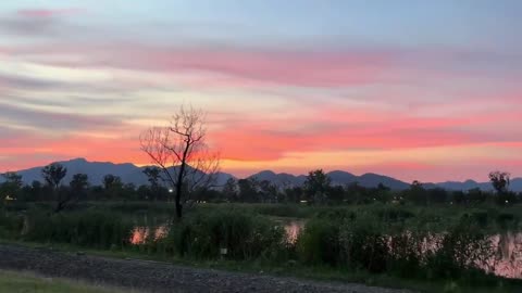 Sunset: Pink: Exquisite view