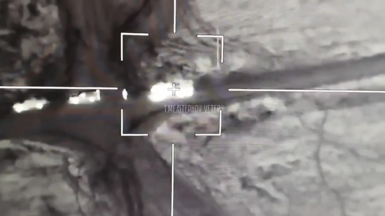 Ukrainian BM-21 “Grad” destroyed by Russian kamikaze drone