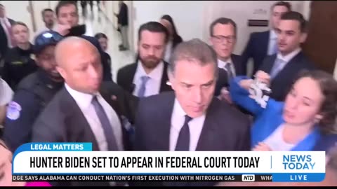 Hunter Biden Set to Appear in Federal Court Today