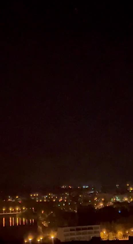 Ukraine War - Air defense work in Donetsk.