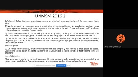 TRILCE SEMESTRAL 2021 | SEMANA 20 | PSICOLOGÍA: LA SEXUALIDAD