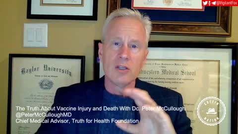 Dr. Peter McCullough: "187,000 May Have Died After the Vaccine."