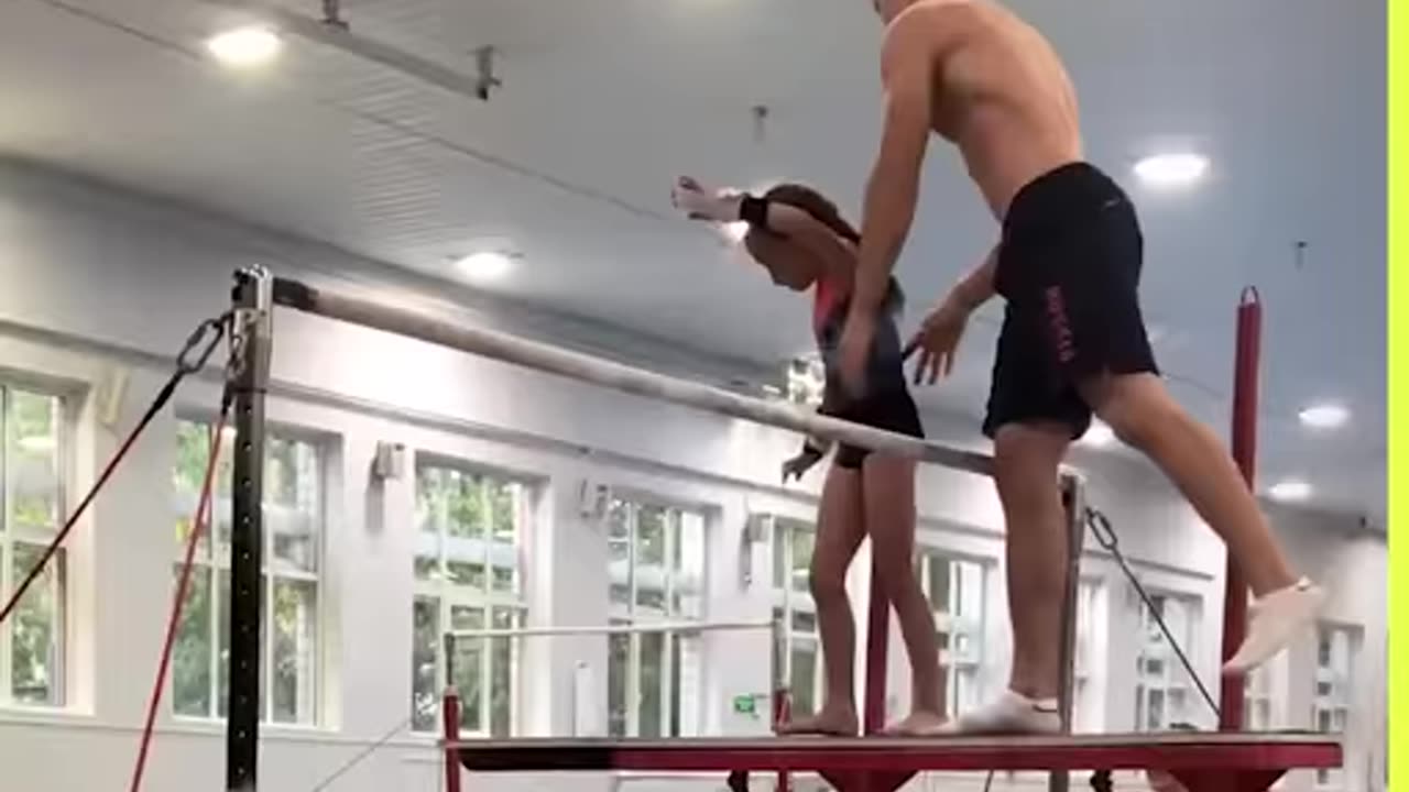 This coach is AMAZING with his students.