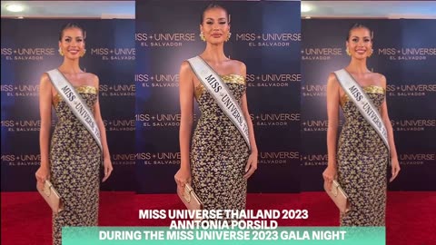 ANNTONIA PORSILD SHINES BRIGHT AT MISS UNIVERSE 2023 GALA NIGHT