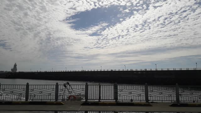 sea landscape in calm weather