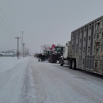 Huron County Freedom Convoy Feb.12, 22