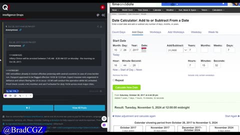 Insane Q Delta for the 2024 Election 🤯 "Its going to be Biblical" (MIRROR BRAD CGZ)
