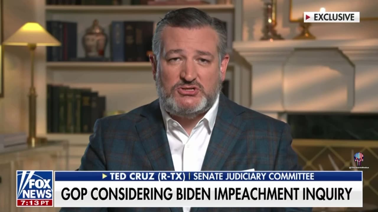 Ted Cruz calls for impeachment inquiries into Joe Biden, Merrick Garland & Mayorkas.