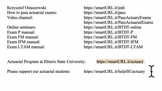 Exam LTAM exercise for December 10, 2021