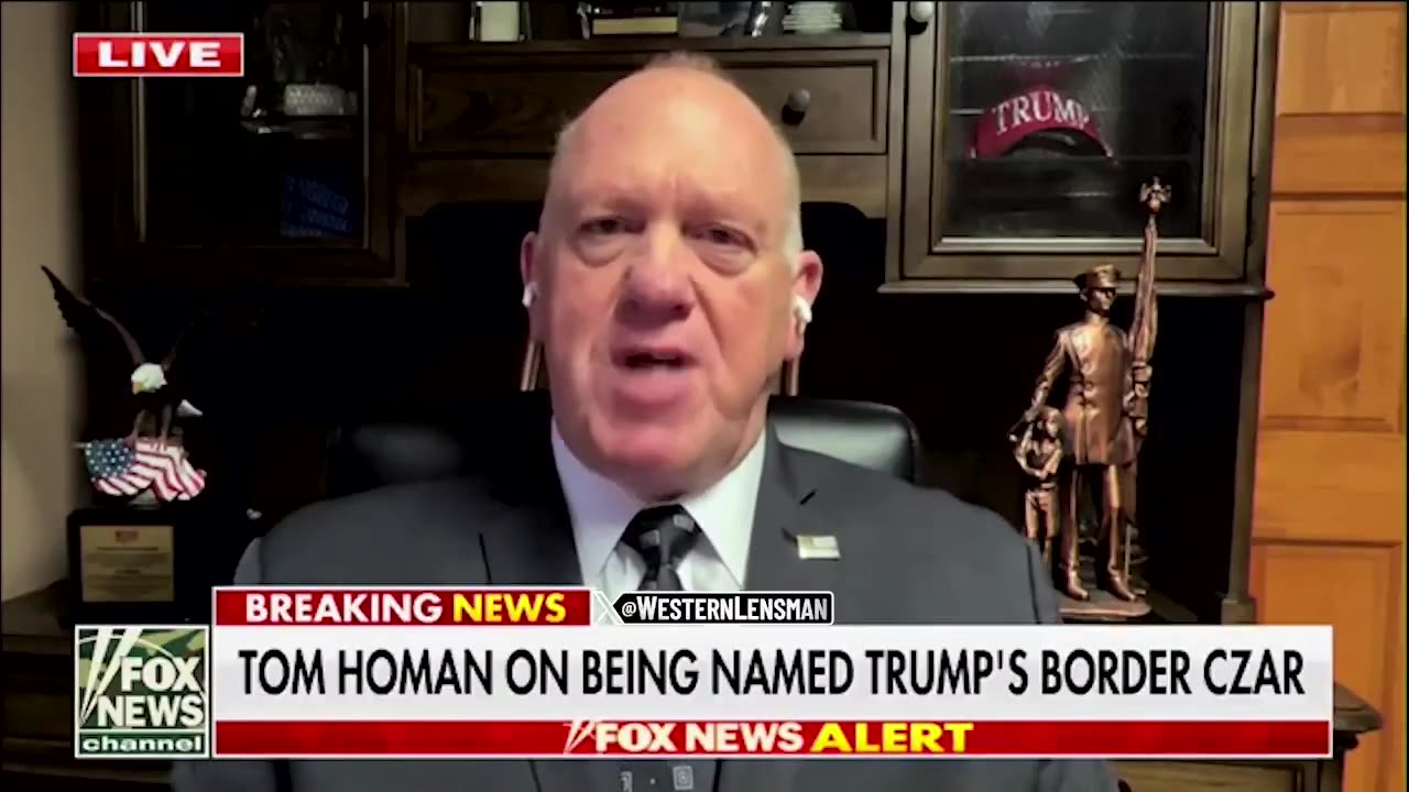 Border Czar Tom Homan Issues Warning to Democrat Governors and Mayors