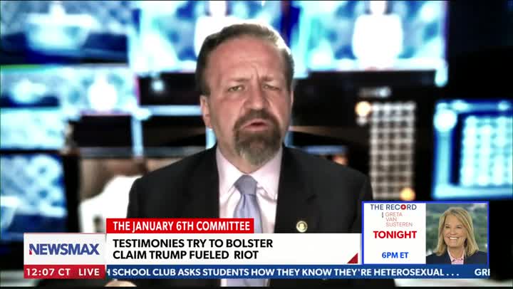 The only J6 Hearing Bombshell. Seb Gorka with John Bachmann