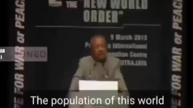 ‘The New World Order - Recipe for War or Peace’. 3/9/2013