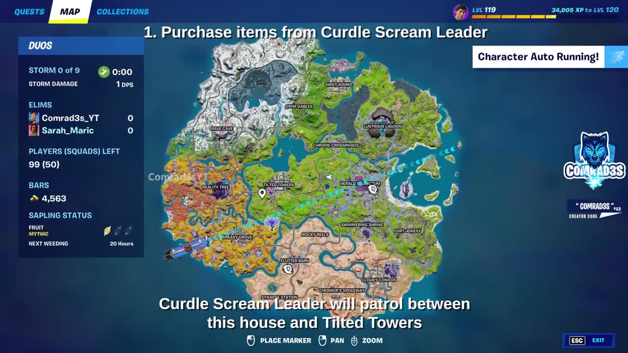 How to complete Fortnitemares challenge season 4