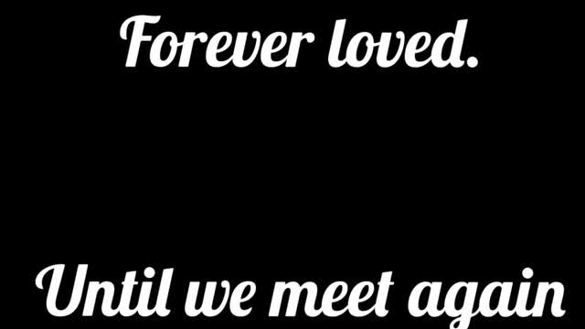 The first, last day, of a life not yet lived… it’s hard to accept that an entire year has gone by.