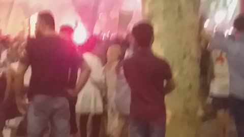 Algerians fans set fire in France after their historic qualification to the final of CAN 2019