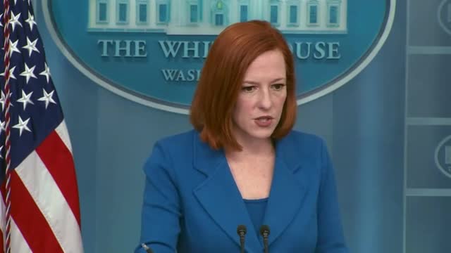 Psaki: "China has to make a decision for themselves about where they want to stand