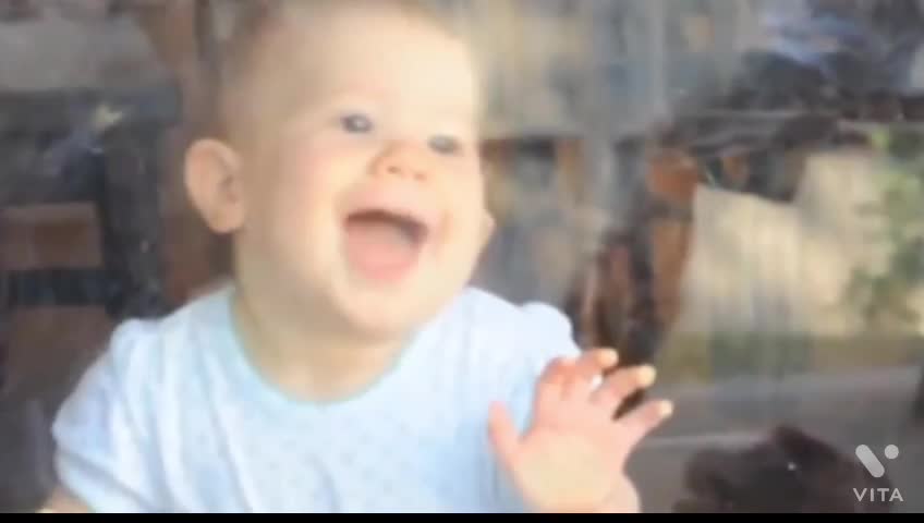 Funny playing baby video,,
