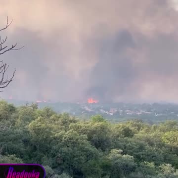 Large forest fires in France — several thousand people evacuated