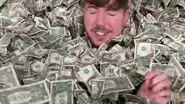 Mr beast a rich man $