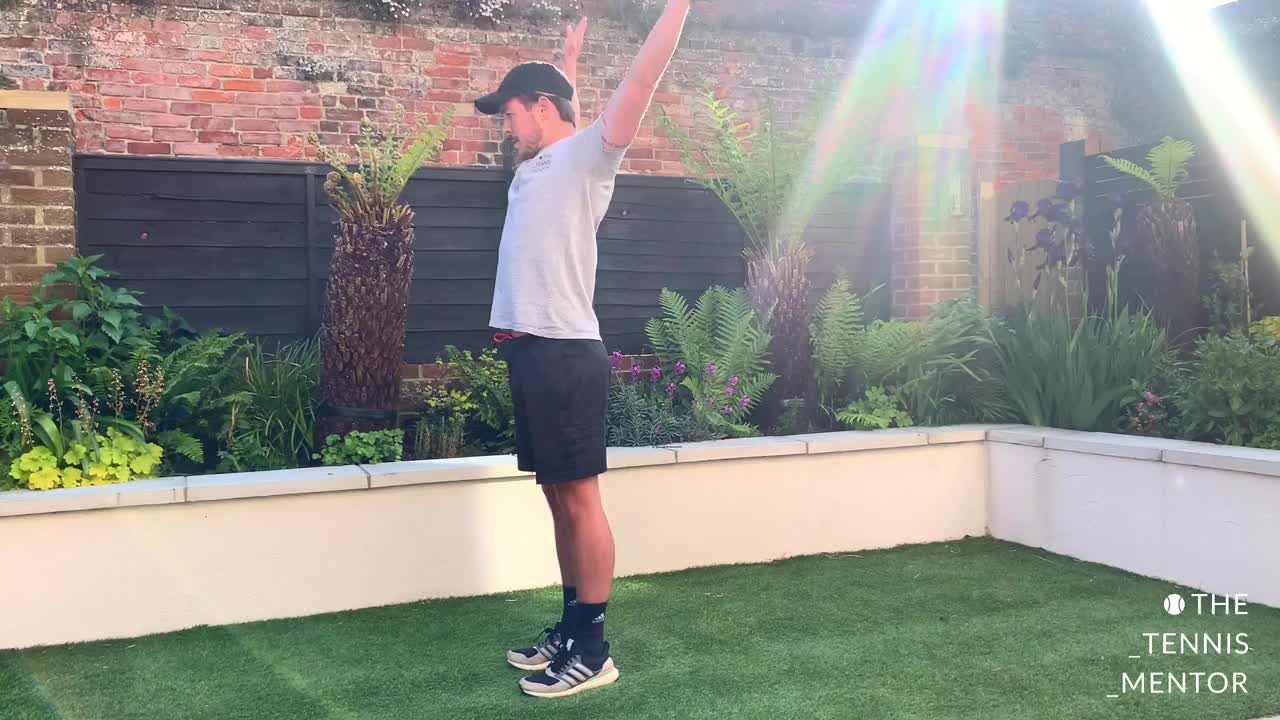 5 Minute Full Body Tennis Warm Up (No Equipment)