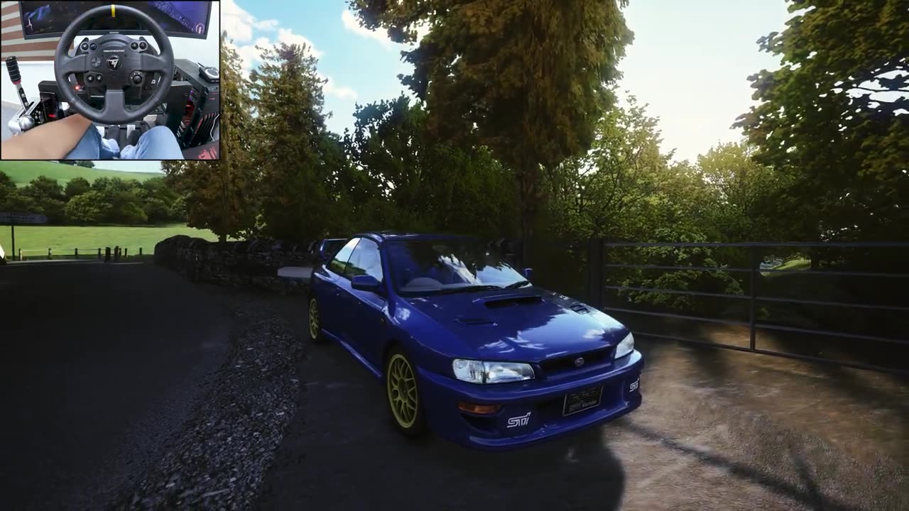 08.Subaru Impreza 22B STi - Assetto Corsa - Thrustmaster TX