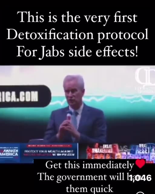 Peter McCullough..detox protocol for jab side effects