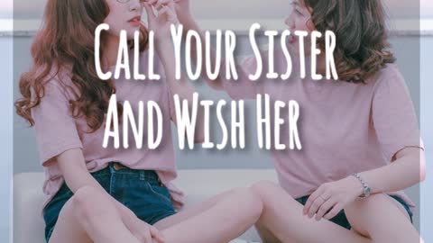 Happy Sister Day