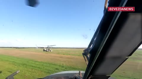 Ka-52 "Alligators" in the South Donetsk Ukraine