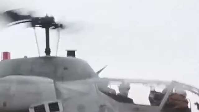 AH-1W Super Cobra Helicopter Landing On Flight Deck USS Kearsarge #Shorts