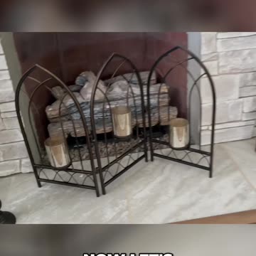 Elegant Valerie Parr Hill 3 Panel Metal Screen Review, Perfect for Your Fireplace