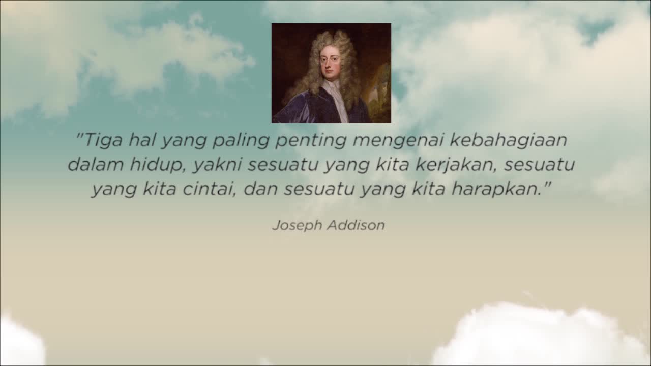 Joseph Addison's Words of Wisdom