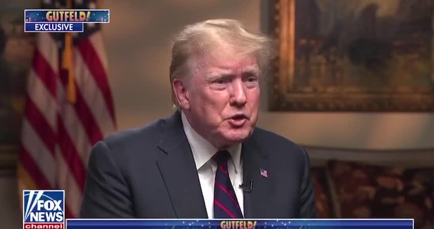 Trump on Gutfeld - Part 2/4 - 9/8/2021