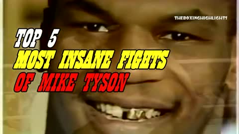 Top 5 Mike Tyson