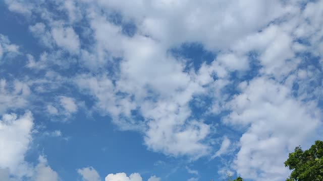 cloud blue sky video