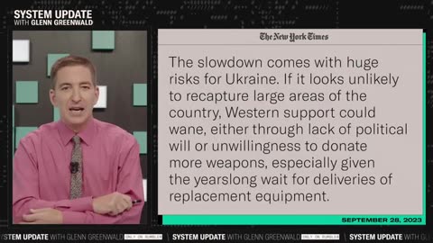 Glenn Greenwald-WASTED LIVES: New Map Shows Just How Bad Ukraine War Is Going | SYSTEM UPDATE