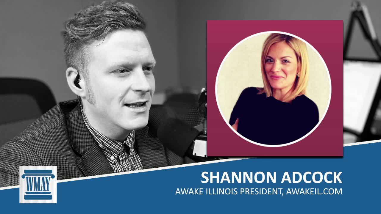 Awake Illinois founder Shannon Adcock on WMAY