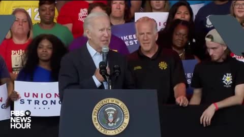 Joe Biden on Trump: "the last guy left me with a giant deficit"