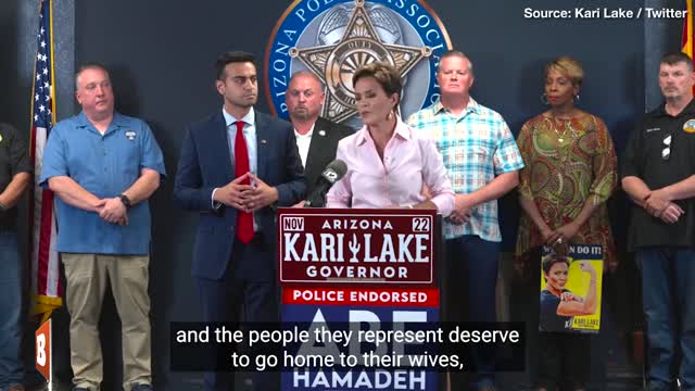 AZ Hopefuls Kari Lake, Abe Hamadeh Dismantle Reporter Who Suggests Police Target “People of Color”