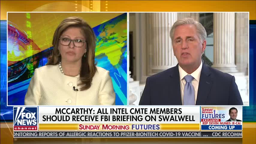 After FBI briefing, McCarthy says 'no way' to Swalwell serving on intel committee - Yo