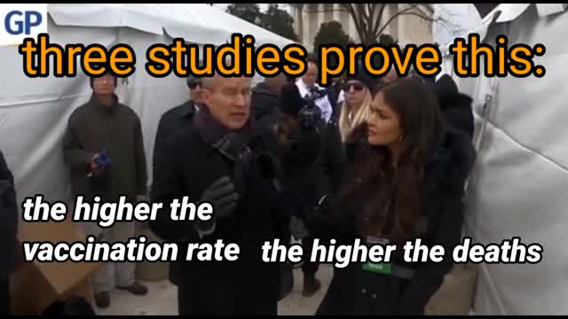 The higher the vaccination rate, is the higher the death rate