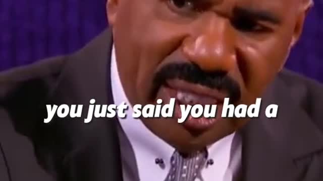 Steve Harvey funny moment with kid😂😂