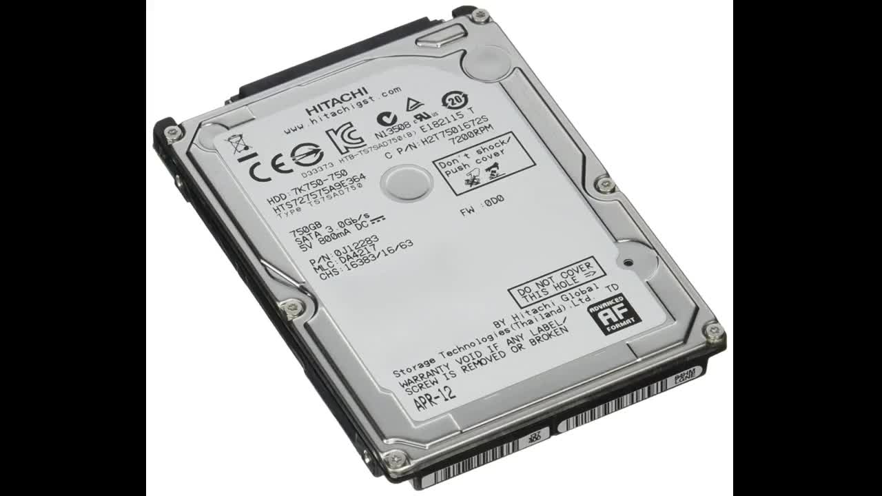 Review: Hitachi 750GB Travelstar 7K750 2.5-inch SATA Hard Disk Drive (7200rpm, 16MB Cache)