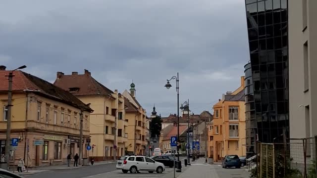 Str. General Magheru, langa gara, radiatie radiofrecventa