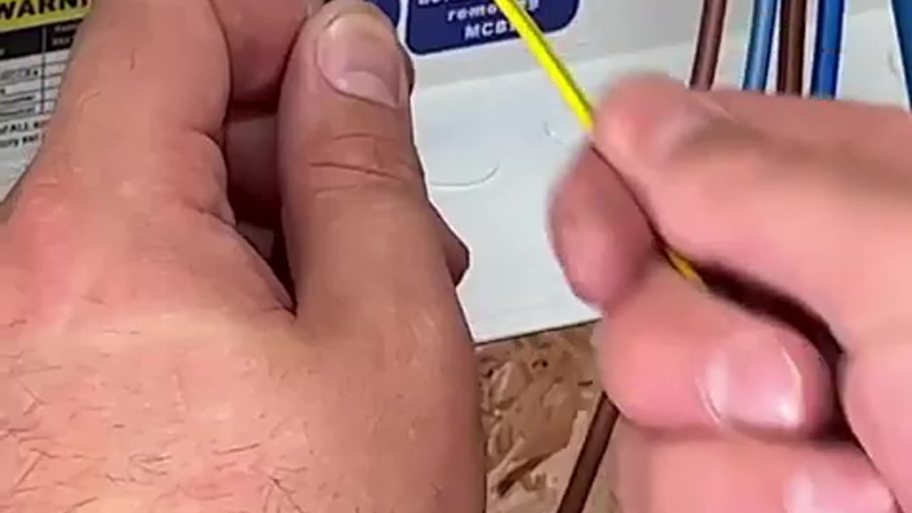 Electrician Effortlessly Builds Up a New Consumer Unit