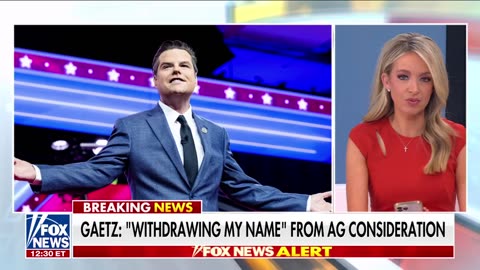 BREAKING Gaetz withdraws his name from AG consideration