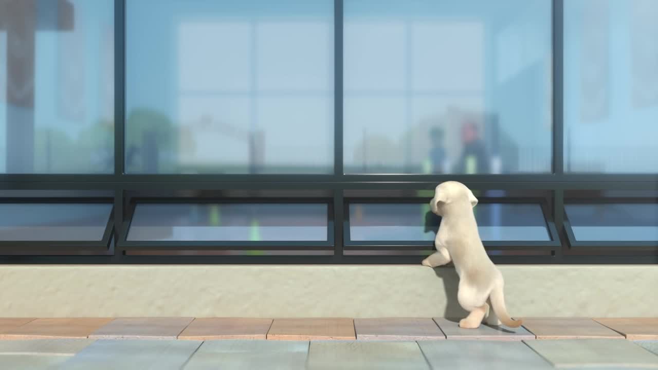 Pip shorts animation film guide dog