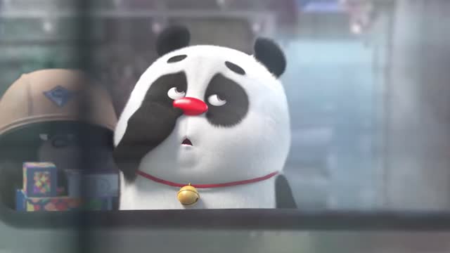 Cute panda train missing so cute